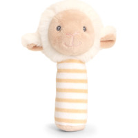 Keel Toys Soft Baby Lamb Stick Rattle 14 cm