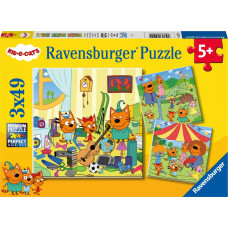 Ravensburger Puzzle 3x49 pc Cats