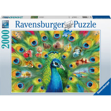 Ravensburger Puzzle 2000 pc Peacock Land