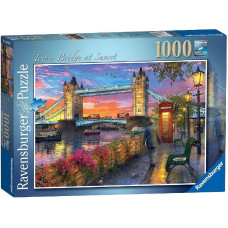 Ravensburger Puzzle 1000 pc Tower Bridge At Sunset