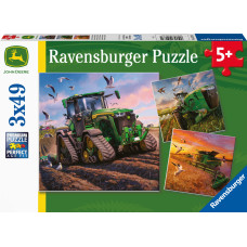 Ravensburger Puzzle 3x49 pc John Deere Season