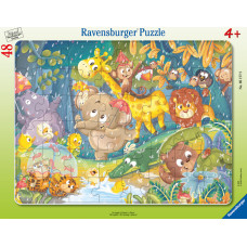 Ravensburger Frame Puzzle 48 pc It's Raining