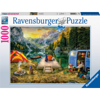 Ravensburger Puzzle 1000 pc Camping Vacation