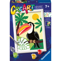 Ravensburger Paint by Numbers Toucan in the jungle