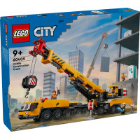 Lego City Yellow Mobile Construction Crane