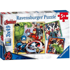 Ravensburger Puzzle 3x49 pc Marvel Avengers