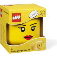 Room Copenhagen LEGO Storage Head L– Girl