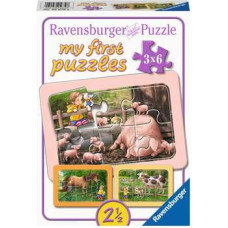 Ravensburger my first puzzle 3x6 pc