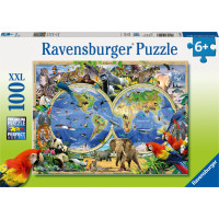 Ravensburger Puzzle 100 pc Animals of the World