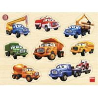 Dino Wooden Puzzle 8 pc Tatra