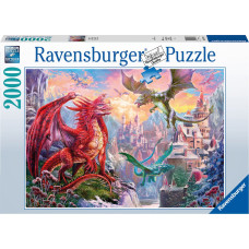 Ravensburger Puzzle 2000 pc Dragon Land