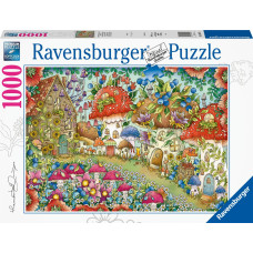 Ravensburger Puzzle 1000 pc Mushroom Houses