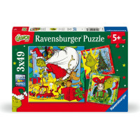 Ravensburger Puzzle 3x49 pc  The Grinch