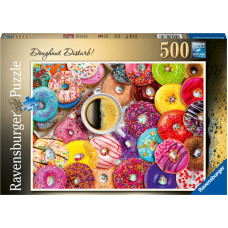 Ravensburger Puzzle 500 pc Doughnut Disturb!