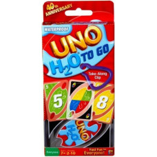 Mattel Uk UNO H20, plastic