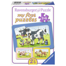 Ravensburger minu esimene pusle 3x6 tk