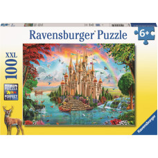 Ravensburger puzzle 100 pc Rainbow castle