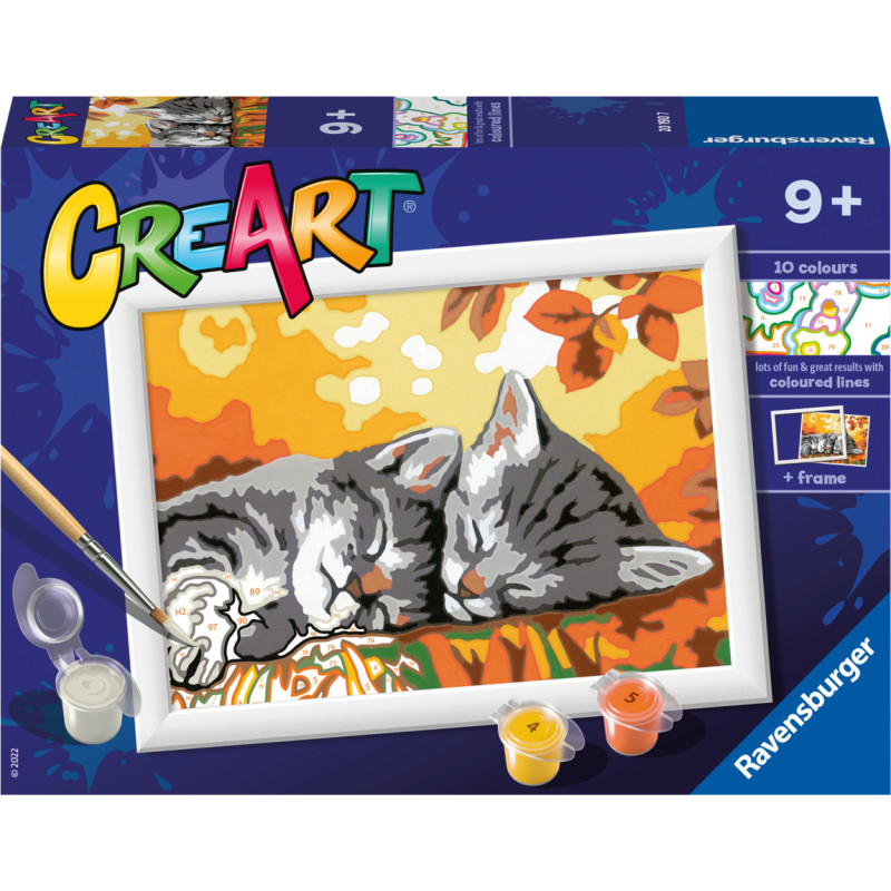 Ravensburger Paint by Numbers Autumn Cats