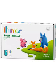 Hey Clay Modeling Clay Forest Animals Selection 1