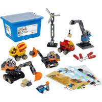 LEGO Education Tech Machines komplekts glabāšanas kastē