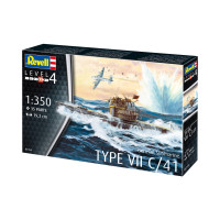 Revell German Submarine Type VII C/41 1:350