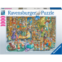 Ravensburger pusle 1000 tk Kesköö raamatukogus