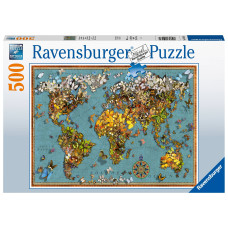 Ravensburger pusle 500 tk Liblikate maailm