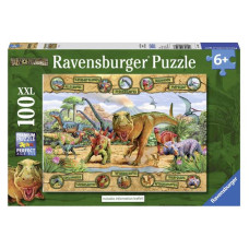 Ravensburger XXL Puzle Dinozauri, 100 gab.