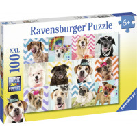 Ravensburger pusle 100 tk Koerad