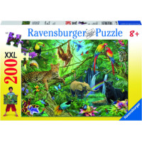 Ravensburger XXL Puzle Džungļi, 200 gab.