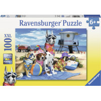 Ravensburger pusle 100 tk Koerad rannas