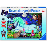 Ravensburger XXL Puzle Apburtais mežs, 100 gab.