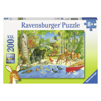  Ravensburger XXL Puzle Dzīvnieku dzīve, 200 gab.