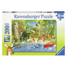  Ravensburger XXL Puzle Dzīvnieku dzīve, 200 gab.