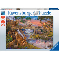 Ravensburger pusle 3000 tk Loomade kuningas