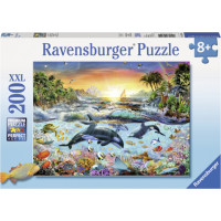 Ravensburger XXL Puzle Delfīni, 200 gab.