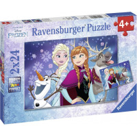 Ravensburger pusle 2x24 tk Lumekuninganna