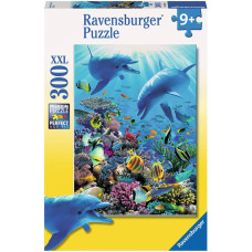 Ravensburger puzle 300 gab. Zemūdens piedzīvojums