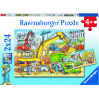 Ravensburger pusle 2x24 tk Ehitus