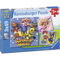 Ravensburger pusle 3x49 tk Käpa Patrull