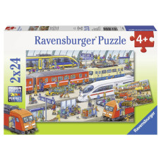 Ravensburger pusle 2*24 tk Rongijaam