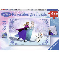 Ravensburger pusle 2x24 tk Lumekuninganna