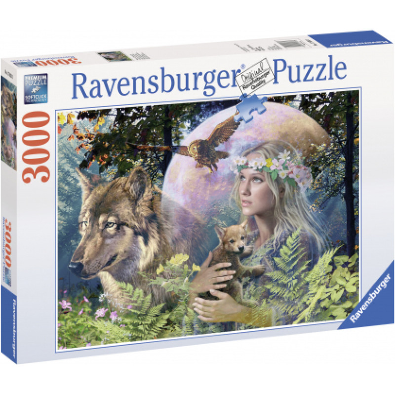 Ravensburger pusle 3000 tk Metsaneid