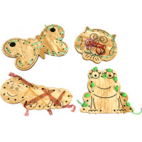 TTS Animal Design Foam Outdoor Lacing Boards