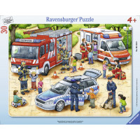 Ravensburger plaatpusle 30 tk Erilised ametid