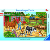 Ravensburger plaatpusle 15 tk Taluõu