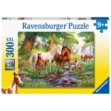 Ravensburger  puzle Zirgi, 300 gab.