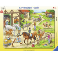 Ravensburger plaatpusle 40 tk Ratsabaas