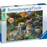 Ravensburger  puzle Vilki, 1500 gab.