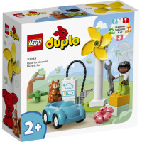 LEGO DUPLO Wind Turbine and Electric Car